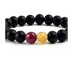 Bracelet Natural Stone Strand Couple Bracelet Classic Elastic Rope Bracelet Women view 2