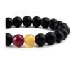 Bracelet Natural Stone Strand Couple Bracelet Classic Elastic Rope Bracelet Women view 3