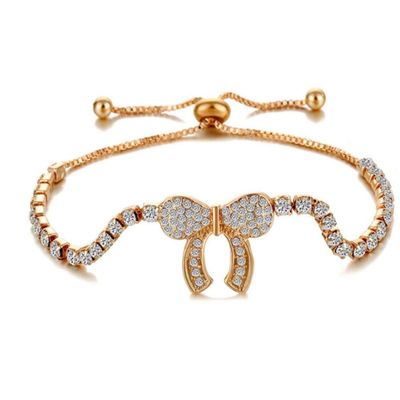 Bracelet Jewelry Bracelet Crystal Butterfly Star Letter Adjustable Bracelet