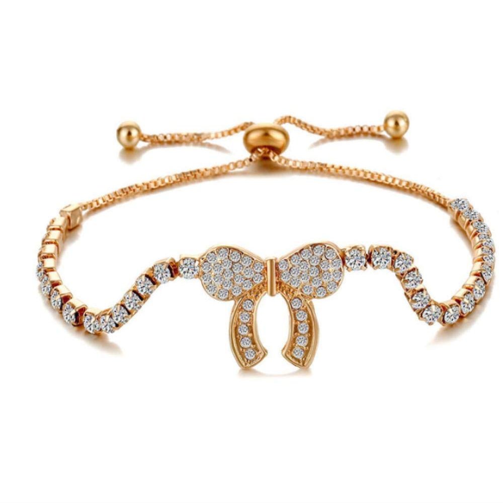 Bracelet Jewelry Bracelet Crystal Butterfly Star Letter Adjustable Bracelet
