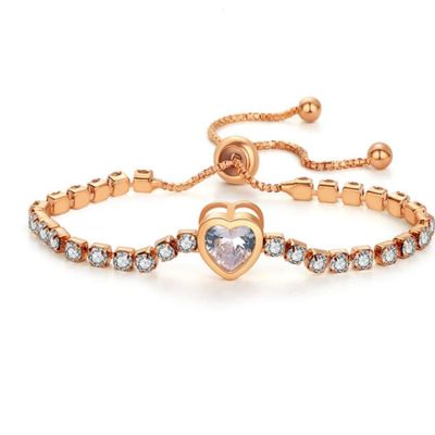 Bracelet Jewelry Bracelet Crystal Butterfly Star Letter Adjustable Bracelet