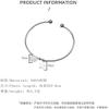 Bracelet Jewelry S925 Silver Star Crystal Bracelet Ins Temperament Jewelry Female Strawberry Crystal Powder Amethyst Bracelet Bracelet view 3