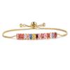 Bracelet Jewelry Women'S Gold And Silver Jewelry Zircon Adjustable Bracelet view 1