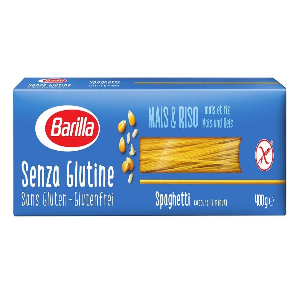 10x Barilla Spaghetti 400g Senza Glutine Pasta Gluten Free No Gluten