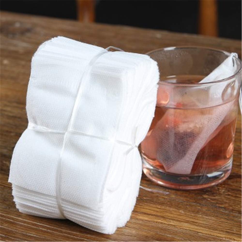 100 Non-Woven Drawstring Tea Bags