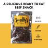 Smally's Biltong - Original Fatty Biltong, High Protein Beef Biltong Snack, Ready to Eat, Gluten Free, No Added Sugar - 500g view 3