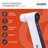 Kinetik Wellbeing Digital Ear thermometer & Forehead, Non Contact - Temperature Thermometer with Infra-red Technology for Kids, Adults - 1 Second Readings with Baby Fever Alarm - Used by the NHS view 2