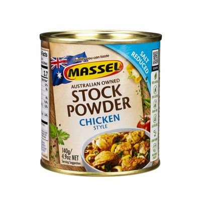 Massel Powder Tub (Pack of 1, SALT REDUCED Chicken)