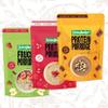 Test package Seitenbacher protein porridge chocolate raspberry fruit protein cereals view 1