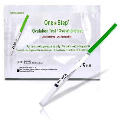 30 x One Step Ovulation Strips 40miu/ml Sensitivity Test Kit Fertility Predictor Testing Sticks (Wide Width)