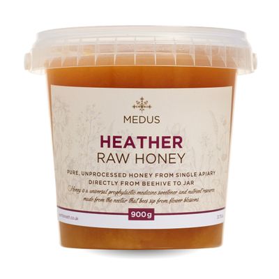 Earthbreath Heather Raw Honey 900kg  100% Raw & Natural  Sustainably Harvested  Rich in Natural Goodness  No Artificial Additives