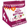Kiddylicious Raspberry & Beetroot Melty Buttons - Delicious Snacks for Kids - Suitable for 9+ Months - 4 Packs of 5 (20 Total) view 1