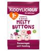 Kiddylicious Raspberry & Beetroot Melty Buttons - Delicious Snacks for Kids - Suitable for 9+ Months - 4 Packs of 5 (20 Total) view 3