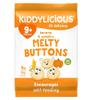 Kiddylicious Banana & Pumpkin Melty Buttons - Delicious Snacks for Kids - Suitable for 9+ Months - 4 Packs of 5 (20 Total) view 3