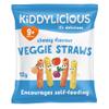 Kiddylicious Cheesy Veggie Straws Box - Delicious Snacks for Kids - Suitable for 9+ Months - 10 Packs view 3