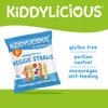 Kiddylicious Cheesy Veggie Straws Box - Delicious Snacks for Kids - Suitable for 9+ Months - 10 Packs view 4
