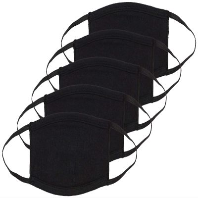 Basic Kids Face Mask Elastic 5 Pack, Kids Elastic Mask