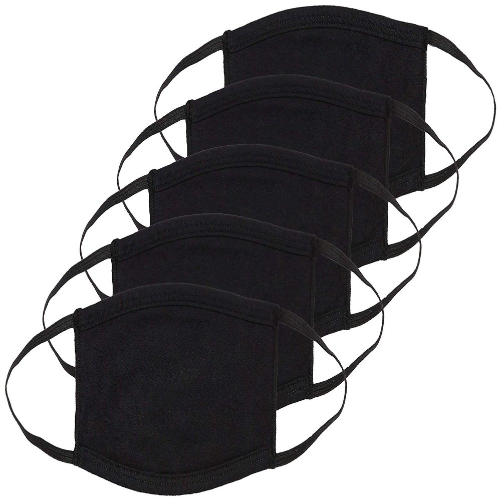 Basic Kids Face Mask Elastic 5 Pack, Kids Elastic Mask