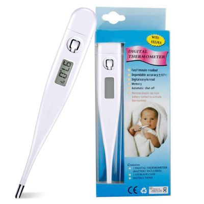Digital Body Thermometers Adult Fast and Accurate Digital Temperature Thermometer with Fever Alarm for Adults Babies Kids