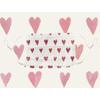 Oedim Reusable and Washable Mouth Covers | Efficacy Filtration 97.45% | Various Mod. | Adult Size Hearts view 1