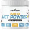 Keto-Pro MCT Powder 250g | Most Ketogenic of All MCT's | Purest, Premium C8 Keto Creamer Ideal in Coffee | Suitable for Paleo & Vegan Diets | Gluten & Palm Oil Free | Pure Caprylic Acid view 1