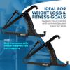 Skinfold Body Fat Caliper - Skin Fold Body Fat Analyzer and Handheld BMI Measurement Tool Skinfold Caliper Device Measures Body Fat for Men and Women by MEDca - (Pack of 2, Black)  view 4