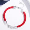 Bracelet Jewelry Ladies Bracelet Original Fashion Piglet Bracelet Red Braided Ladies Jewelry view 3