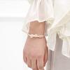 Bracelet Jewelry Women S Bracelet Korean Imitation Silver-Plated Couple Cherry Blossom Creative Opening Bracelet Vintage Literary Bracelet Bracelet view 2