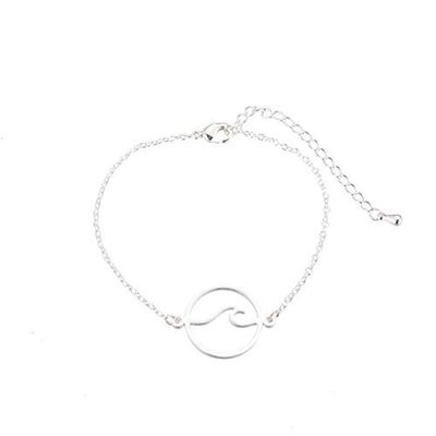 Bracelet Jewelry Women S Bracelet The Circle Wave Bracelet Simple And Versatile Cold Wind Hollow Jewelry In All Seasons