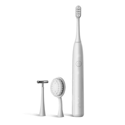 3 Modes of Rechargeable Electric Toothbrush, T-Shaped Massage Beauty Stick and Cleansing Brush, Deep and Precise Cleaning, Waterproof and Easy to Clean