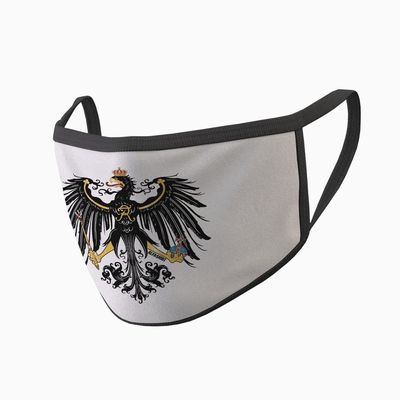 Copytec Mouth Mask Prussia Eagle Old Fritz Germany Heimat Proudly Printed #34646