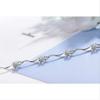 Bracelet Jewelry Fashionable Korean Style Wave Shaped Bracelet For Women Aaaaa Zircon Simple Silver 925 Jewelry Weddings view 3