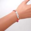 Bracelet Jewelry Women S Bracelet Fashion Rainbow Glass Beads Alphabet Love Bracelet view 3