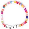 Bracelet Jewelry Women S Bracelet Fashion Rainbow Glass Beads Alphabet Love Bracelet view 4