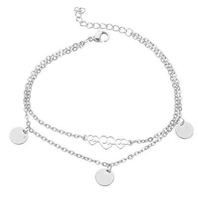 Bracelet Jewelry Women S Bracelet European And American Heart-Shaped Bracelet Personalized Ecg Bracelet