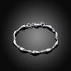 Bracelet Jewelry Silver Chain Water Drop Droplets Silver Rolo Bracelets Jewelry Silver Bracelet view 3