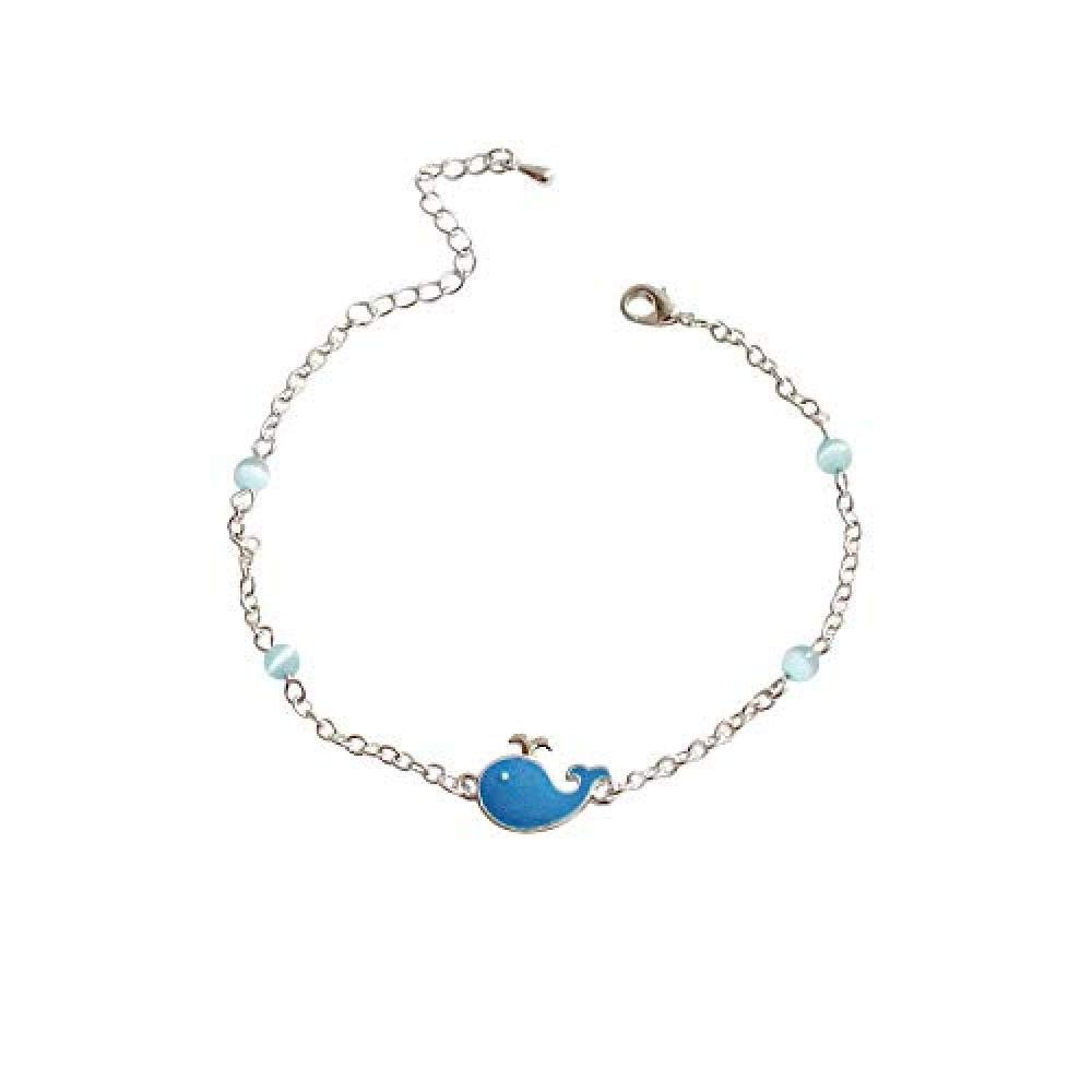 Bracelet Jewelry Women S Bracelet Japanese Cute Water Spray Whale Simple Water Bracelet