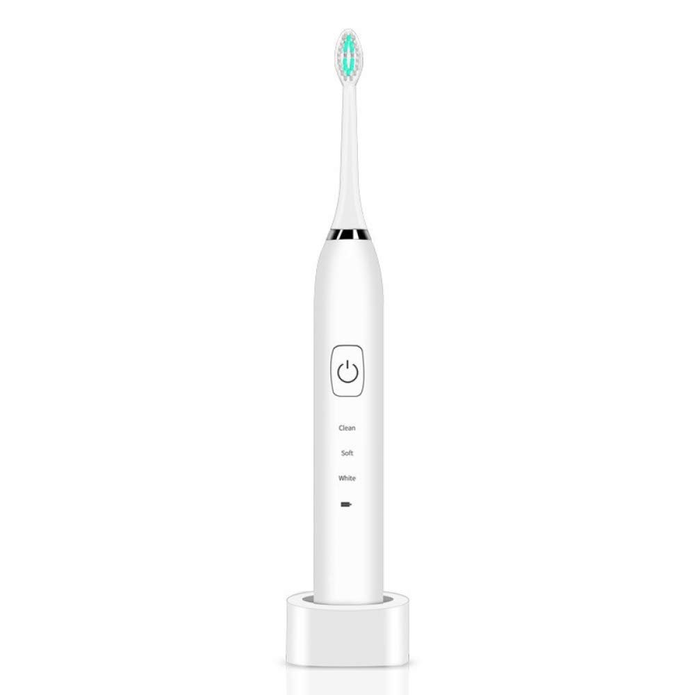Rechargeable Sonic Electric Toothbrush, Adult and Children's Electronic Toothbrush, Waterproof Shower Easy to Clean, 3 Brushing Modes, Inductive Charging.