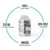 Boxed Water 11.2 ounce 24 Pack (small size), Better than plastic bottled water, Purified water in plant-based carton view 3