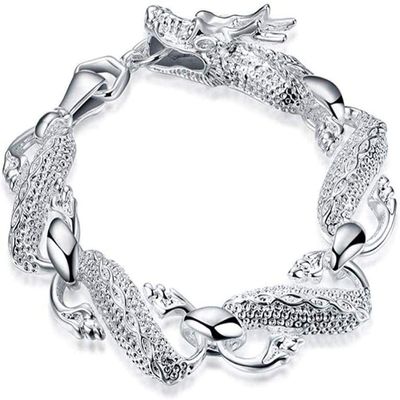 Bracelet Jewelry Silver Bracelets 6Line Light Bangle Silver Chain 6 Layer Chain Link Bracelet 20Cm