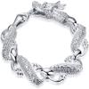 Bracelet Jewelry Silver Bracelets 6Line Light Bangle Silver Chain 6 Layer Chain Link Bracelet 20Cm view 1