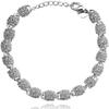 Bracelet Jewelry 925 Silver Chain Cluster Round Tennis Bracelets Women Jewelry Girlfriend Gift view 1