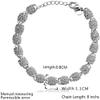 Bracelet Jewelry 925 Silver Chain Cluster Round Tennis Bracelets Women Jewelry Girlfriend Gift view 2
