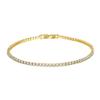Bracelet Jewelry 925 Silver Bracelet Bangle Cuff Sand Round Shape Silver Clear Cz Cuff Bracelets Jewelry view 1