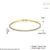 Bracelet Jewelry 925 Silver Bracelet Bangle Cuff Sand Round Shape Silver Clear Cz Cuff Bracelets Jewelry view 2