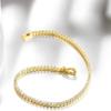 Bracelet Jewelry 925 Silver Bracelet Bangle Cuff Sand Round Shape Silver Clear Cz Cuff Bracelets Jewelry view 3