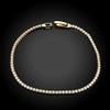 Bracelet Jewelry 925 Silver Bracelet Bangle Cuff Sand Round Shape Silver Clear Cz Cuff Bracelets Jewelry view 4