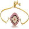 Bracelet Jewelry Trendy Turkish Gold Evil Eye Bracelet Pave Cz Blue Eye Gold Chain Bracelet Adjustable Female Party Jewelry view 1