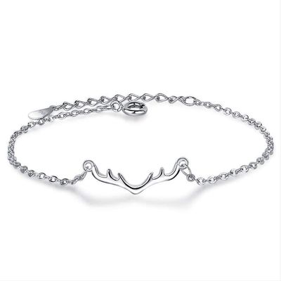 Bracelet Jewelry Silver Antlers Bracelets For Women Gifts Girl Wedding Jewelry