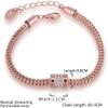 Bracelet Jewelry Bracelet 18K Rose Gold Plated Bracelet For Women Jewelry Silver Bracelets & Bangles view 2